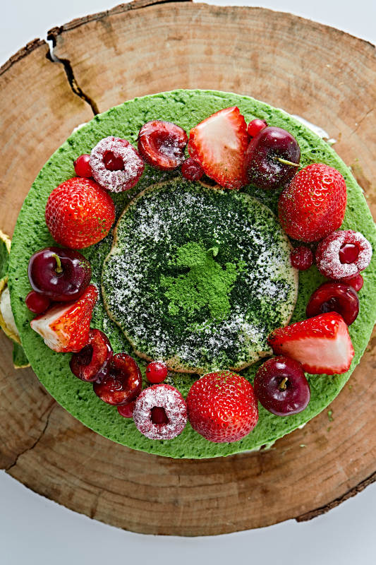 鲜果抹茶禅意鲜奶蛋糕