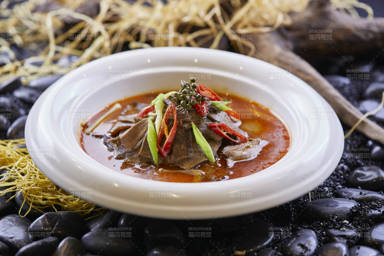 水煮藤椒牛口條牛舌