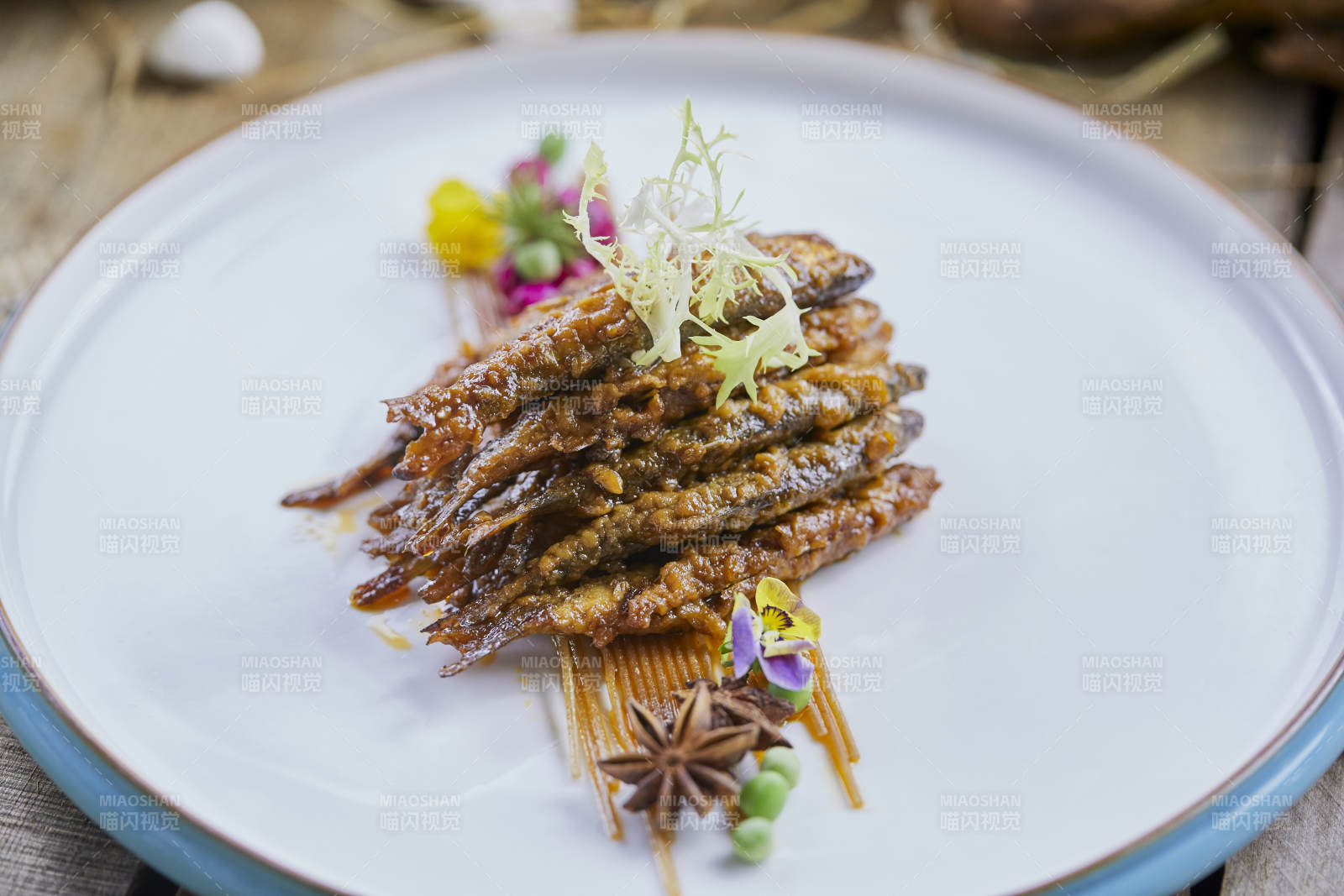 裹面油炸香酥小魚