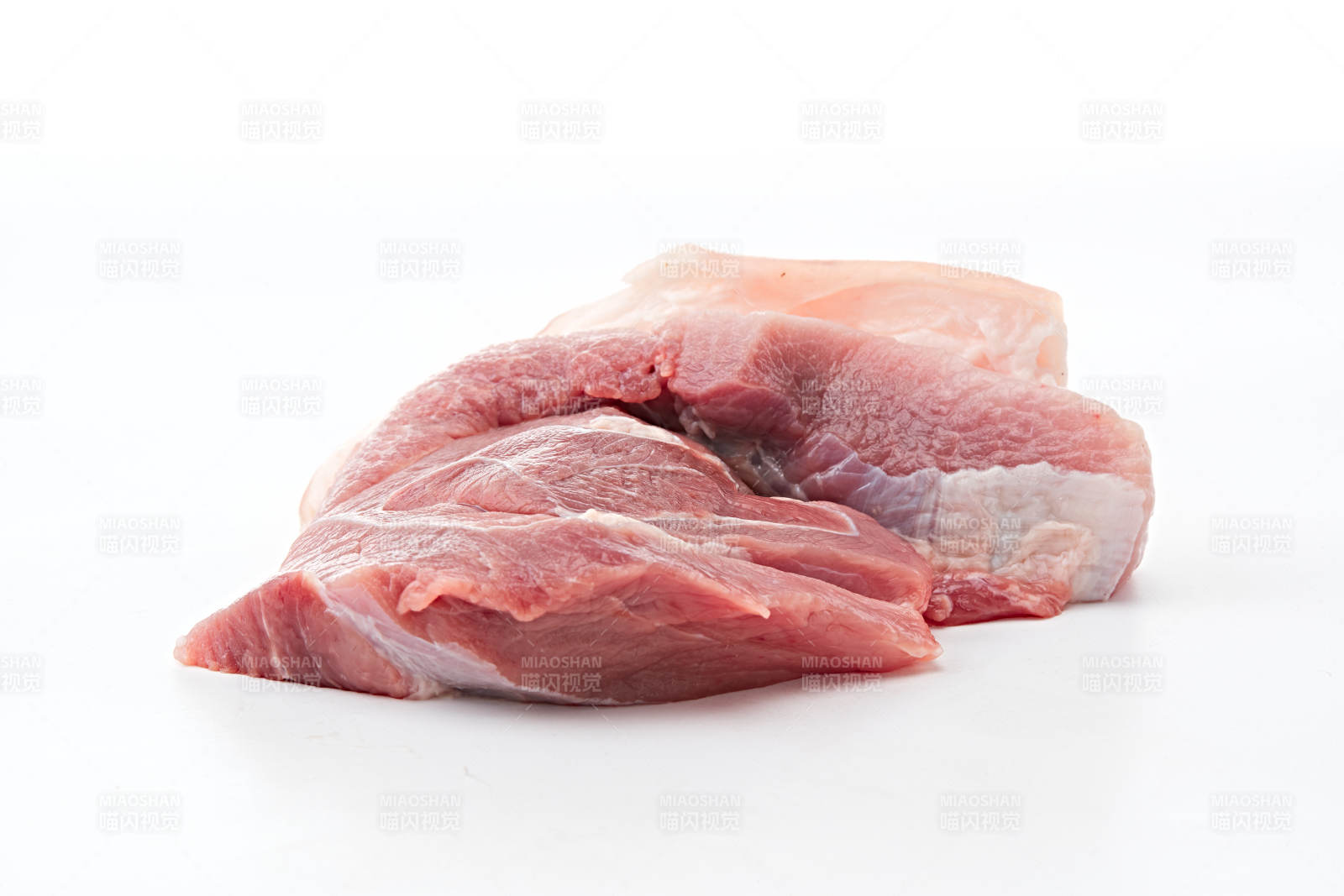 檢疫合格的屠宰生鮮豬肉