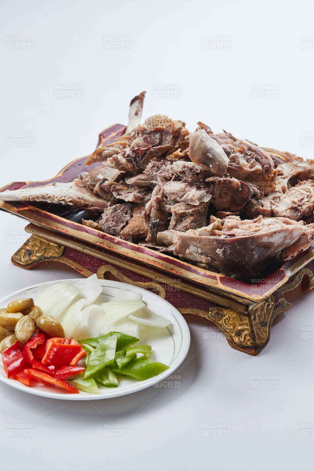 半成品菜鹵味炒羊頭