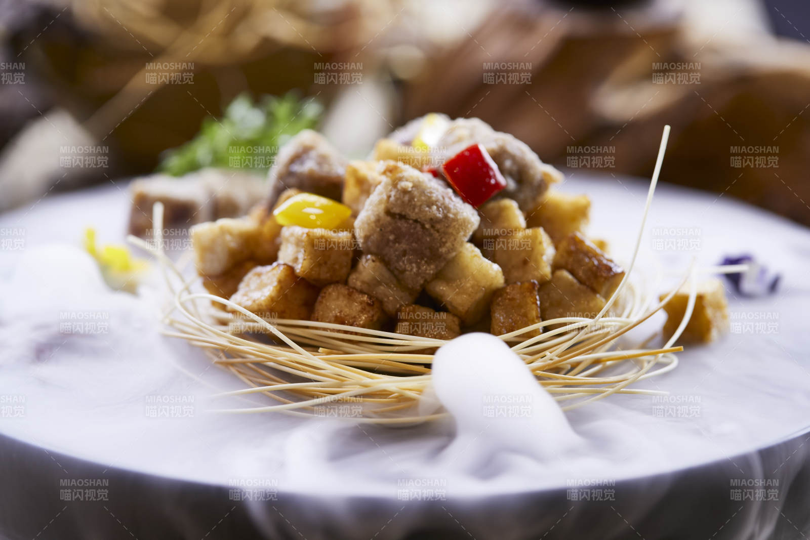 酱爆鹅肝杏鲍菇