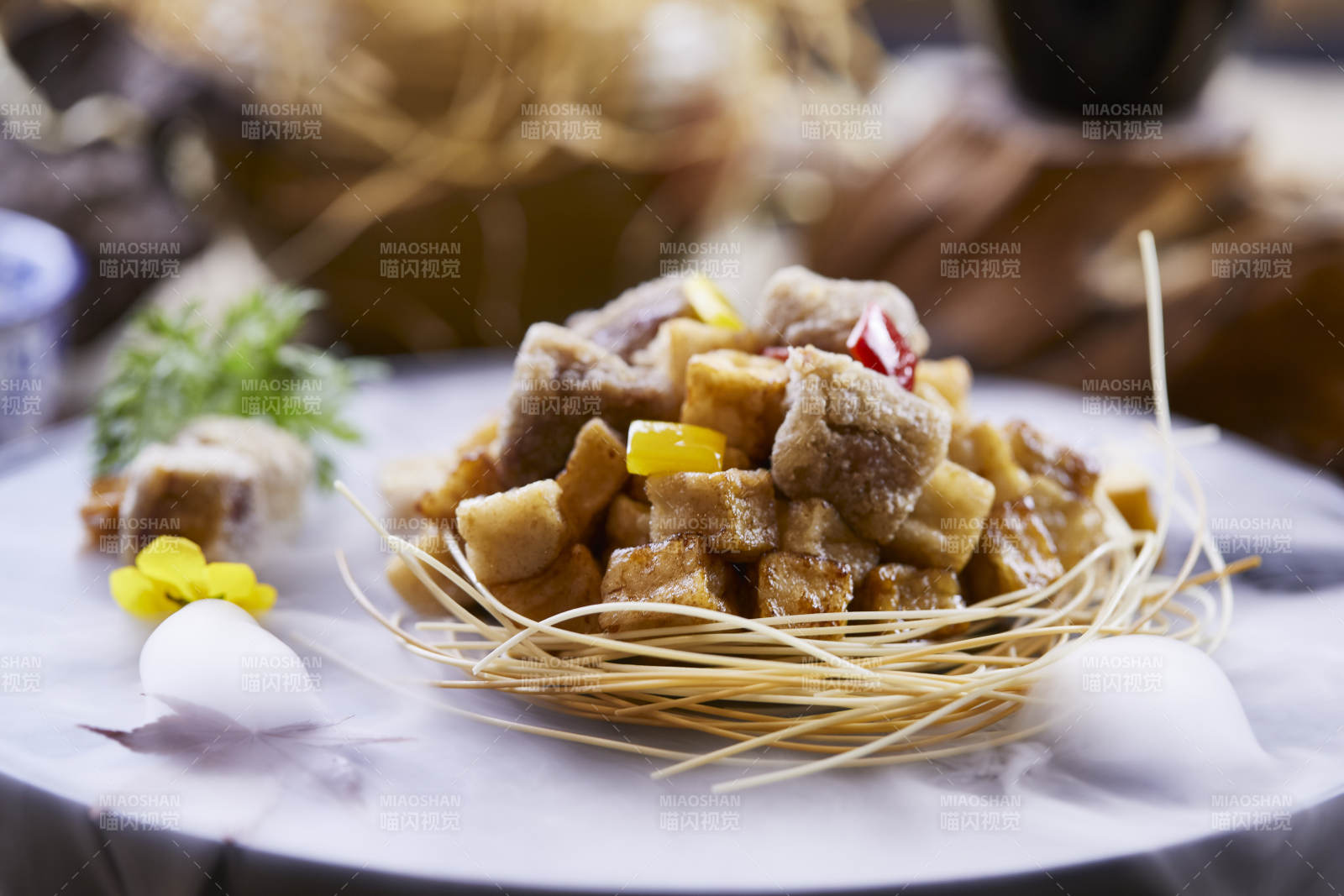 酱爆鹅肝杏鲍菇