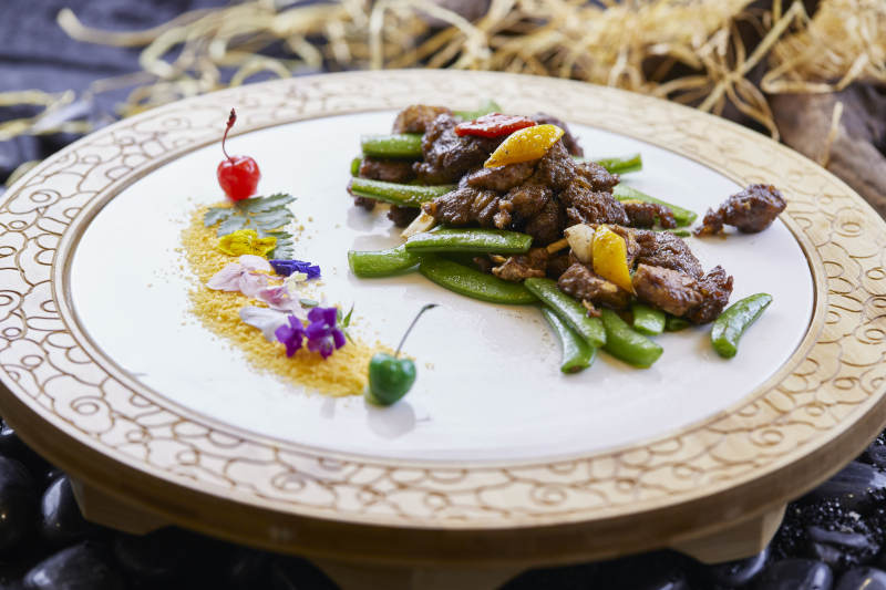 蜜豆XO酱爆牛里脊