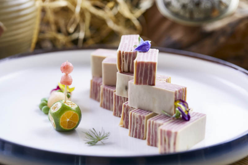 千层豆皮午餐肉