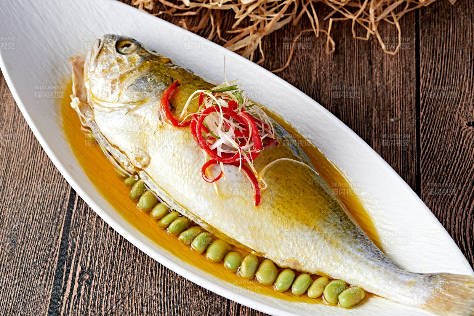 香蒸濃湯大黃魚