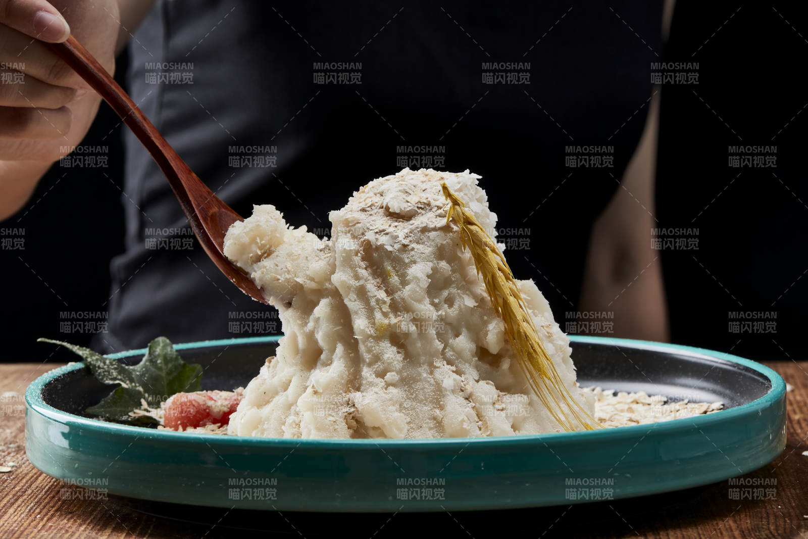 传统健康美食营养土豆泥配薯片