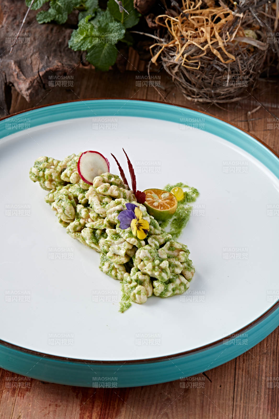 鮮山葵醬醸桃仁