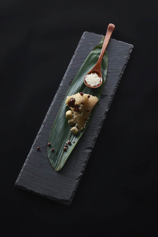 端午節的粽子和原材料