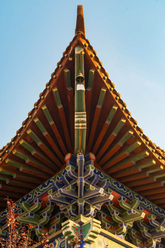 大悲禅寺—古建筑飞檐翘角