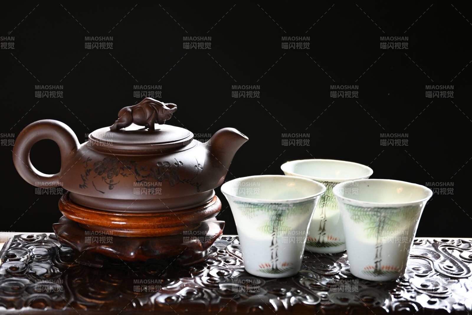 紫砂茶具静品茗