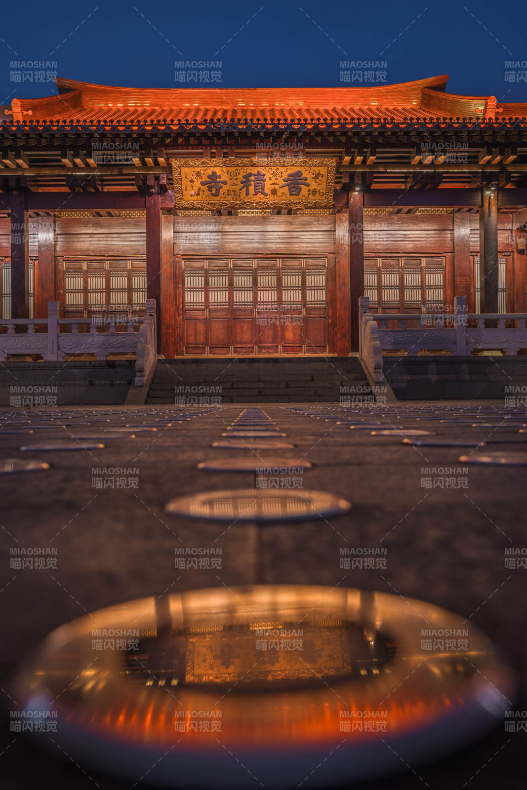 香杭州积寺夜景