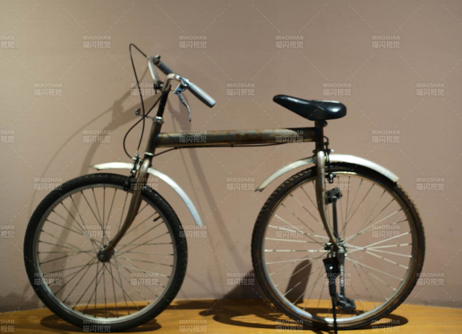 复古自行车展示