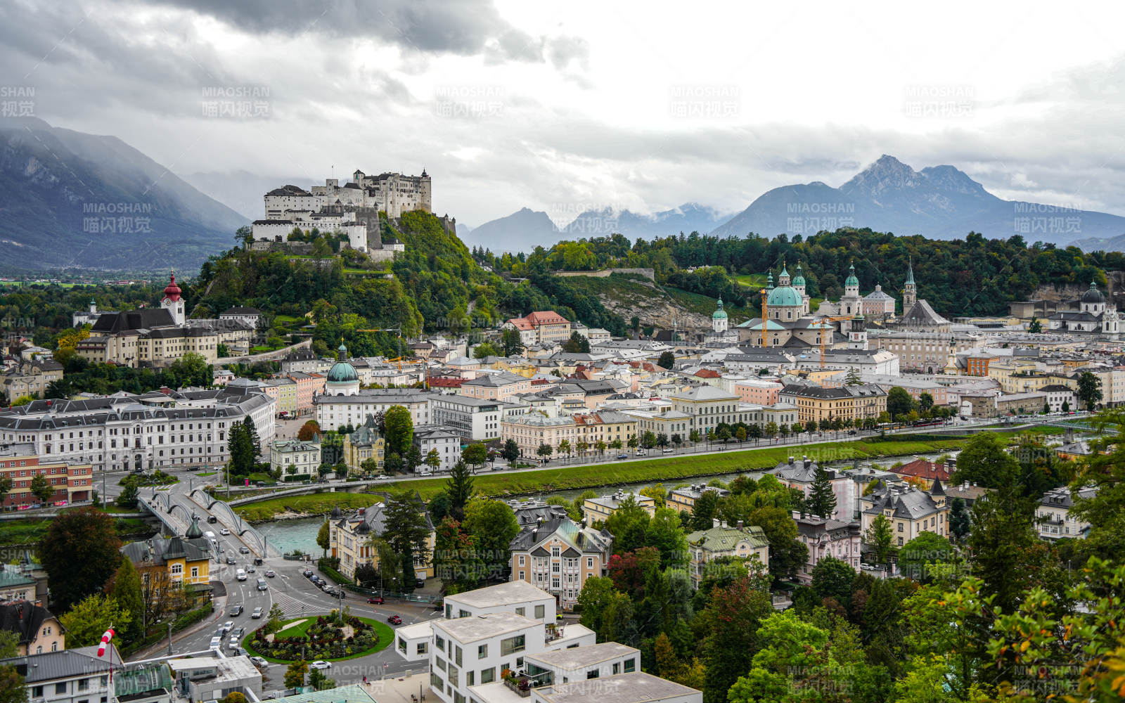 萨尔茨堡全景俯瞰
