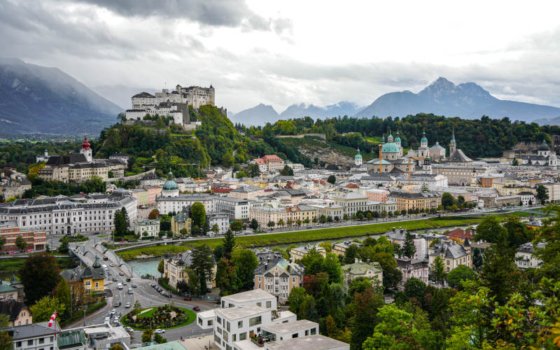 萨尔茨堡全景俯瞰