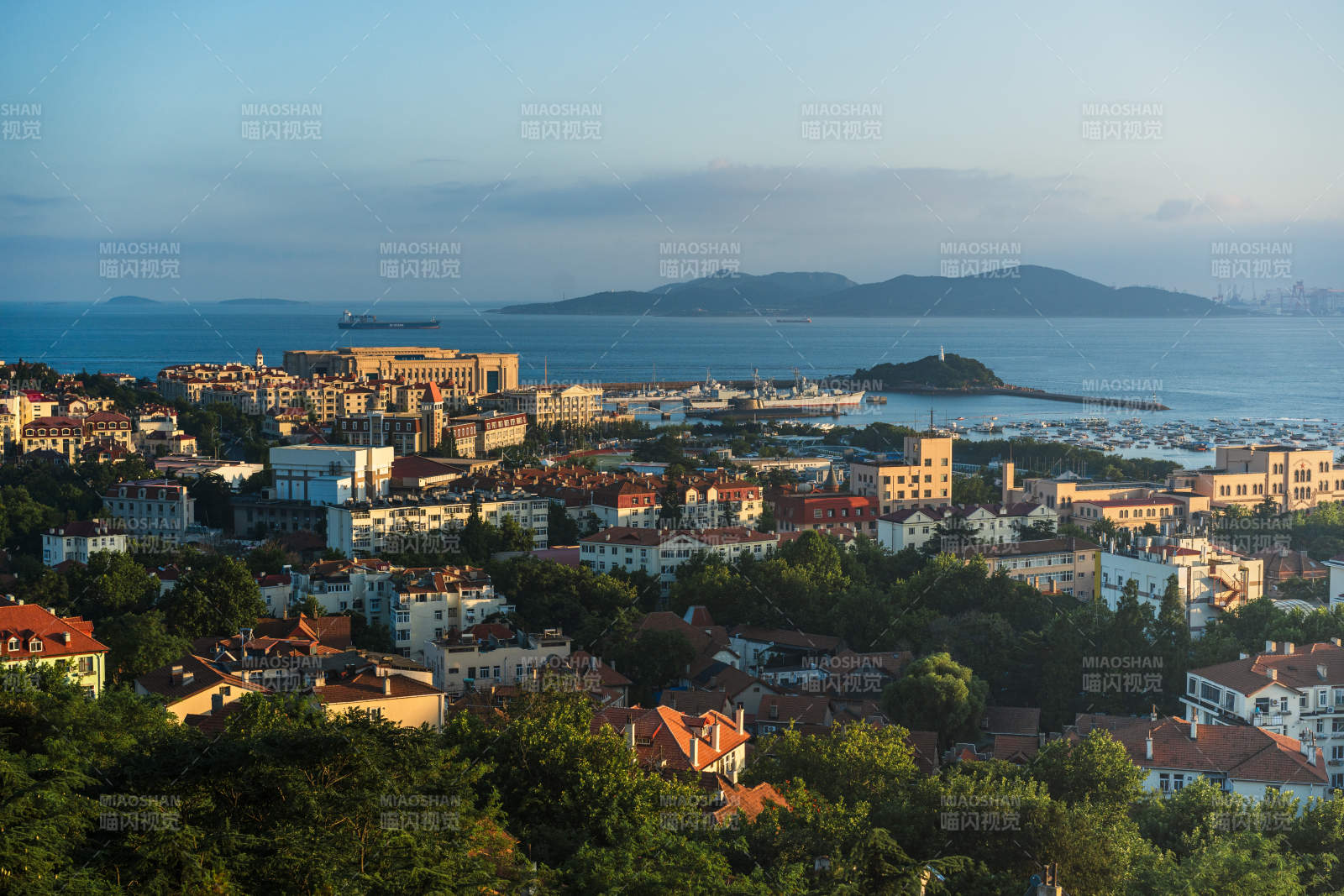 青岛海滨城市风光