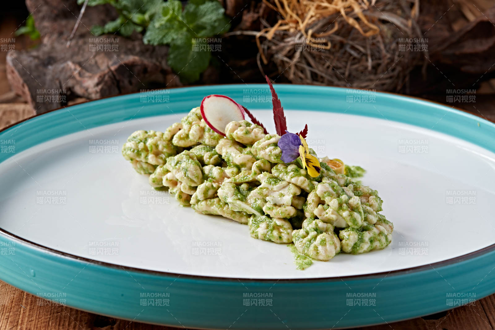 鮮山葵醬醸桃仁