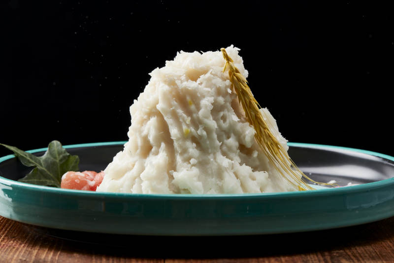 传统健康美食营养土豆泥配薯片