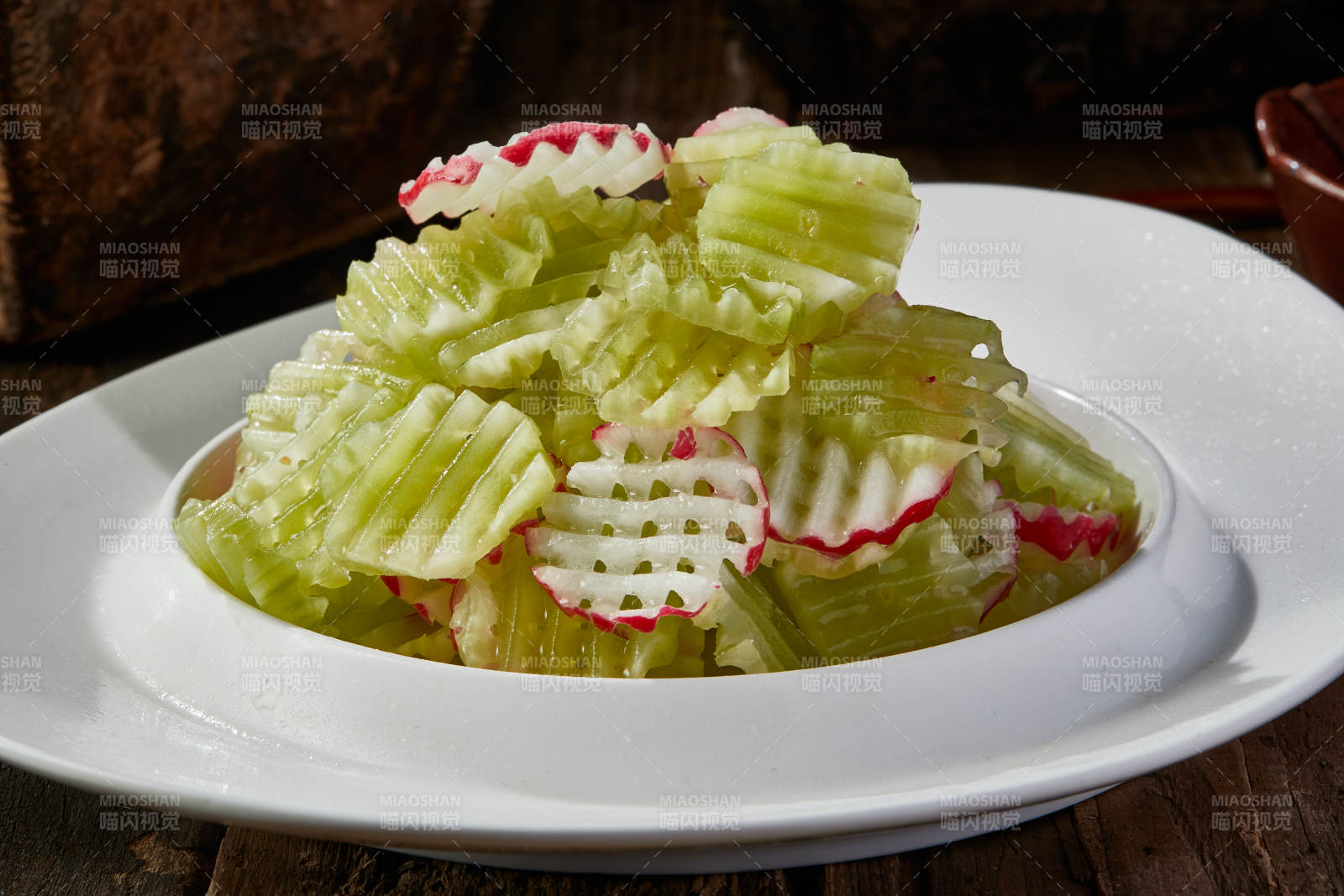 凉拌双脆芦笋樱桃萝卜