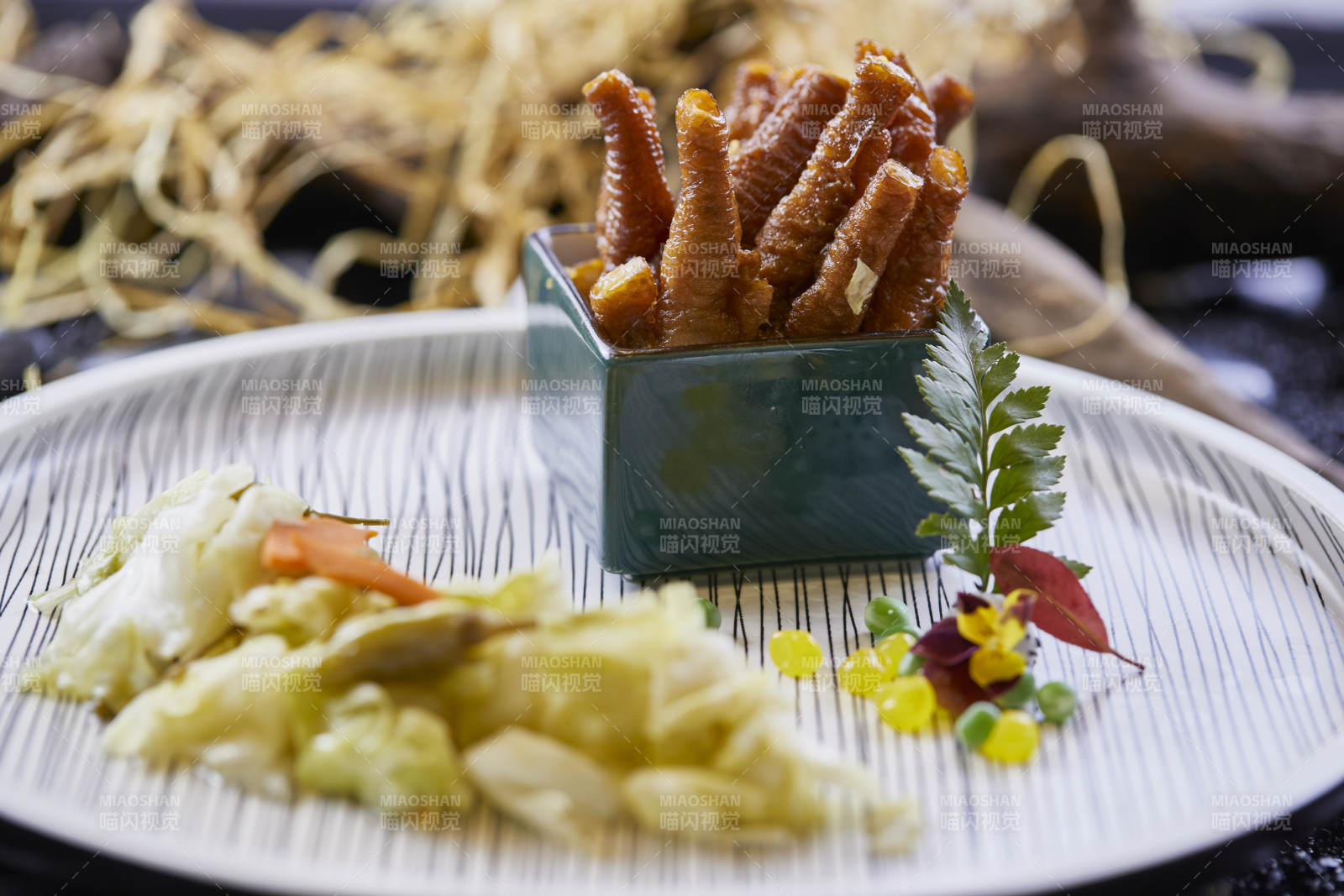 虎皮凤爪老虎菜