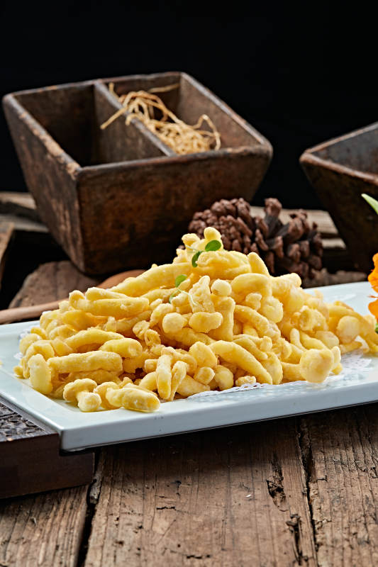 咸蛋黄焗海鲜菇