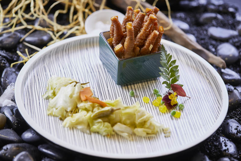 虎皮凤爪老虎菜