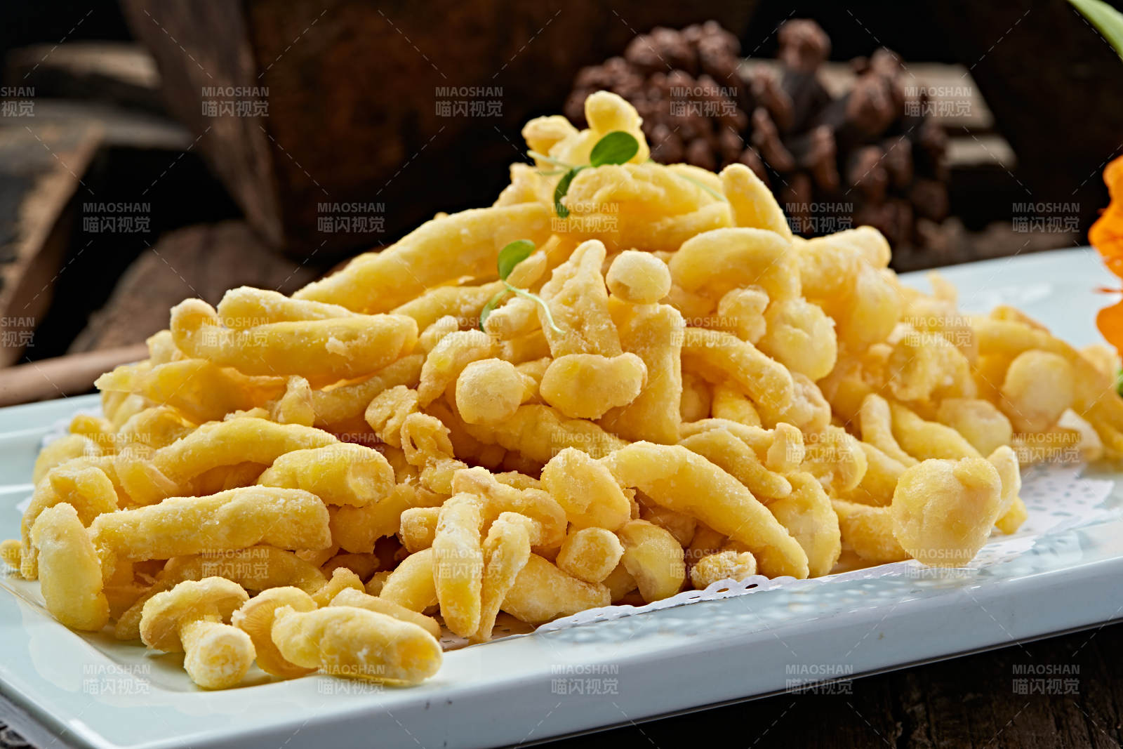 咸蛋黃焗海鮮菇