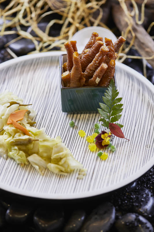 虎皮凤爪老虎菜