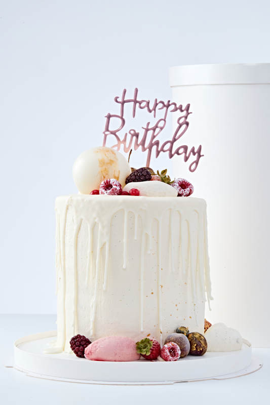 鮮果法式高級奶油慕斯生日婚禮蛋糕