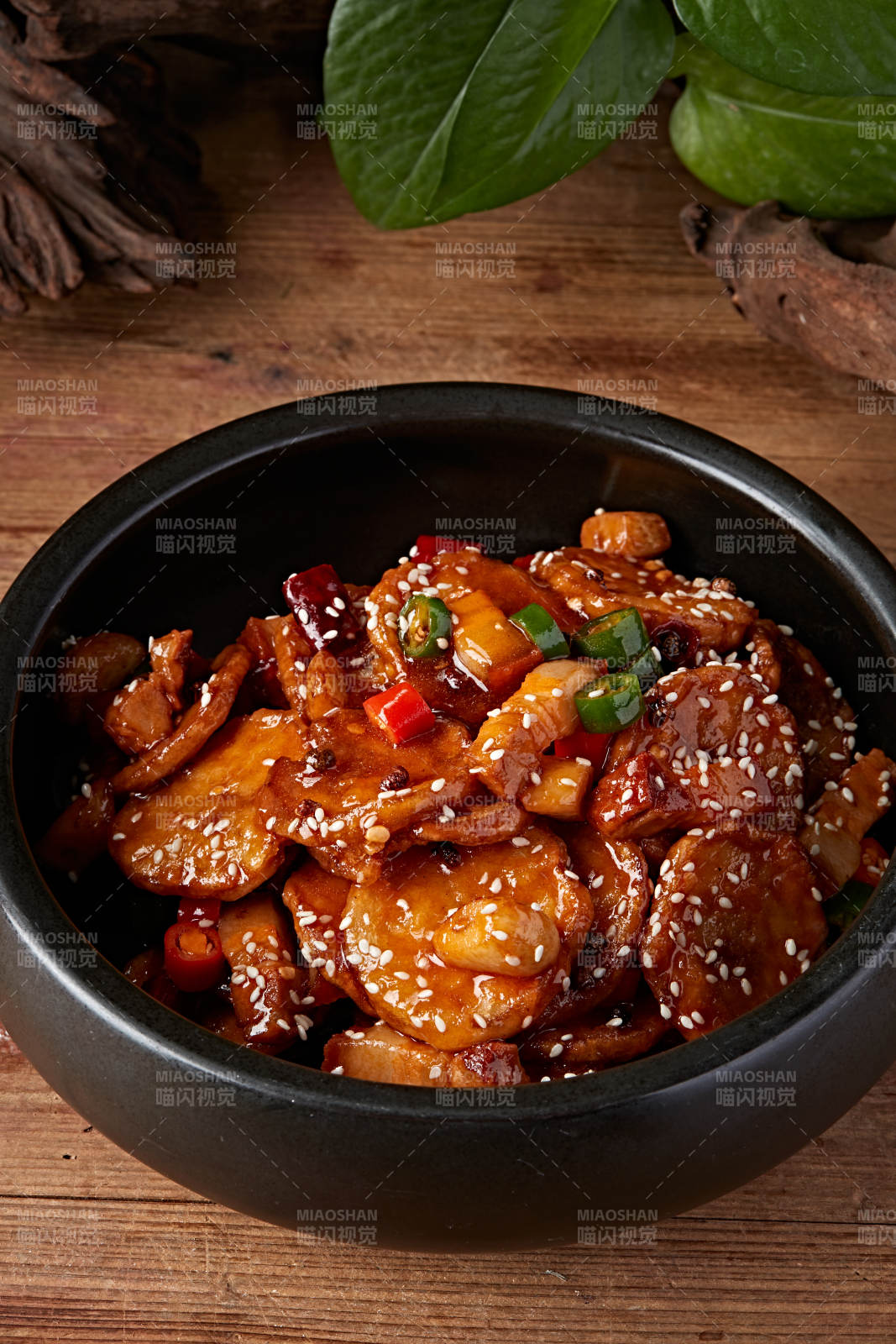 杏鲍菇酱爆牛仔骨