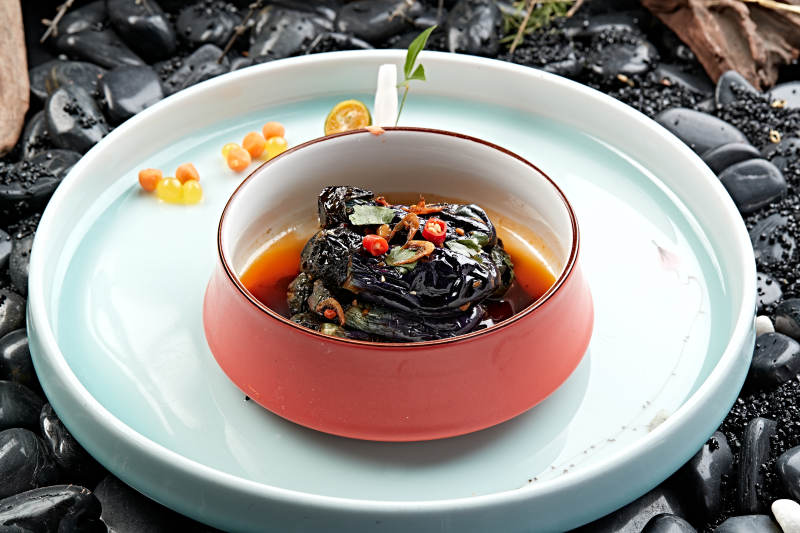 红油酱香小茄子