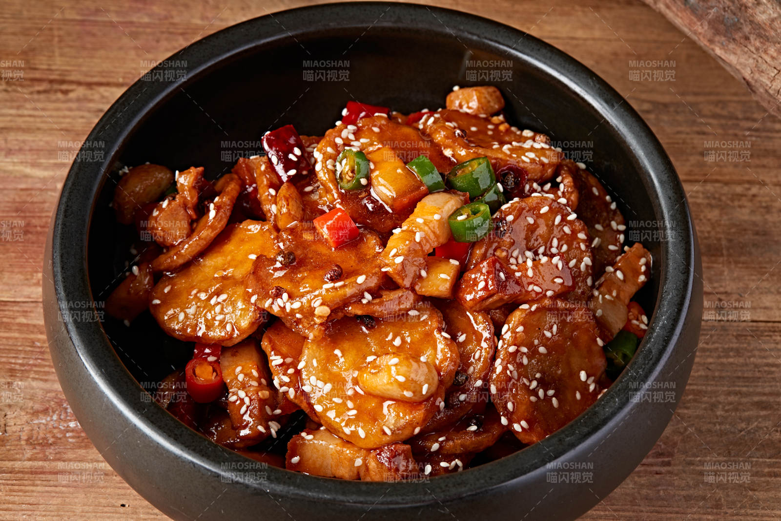 杏鲍菇酱爆牛仔骨