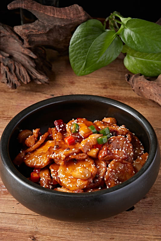 杏鲍菇酱爆牛仔骨