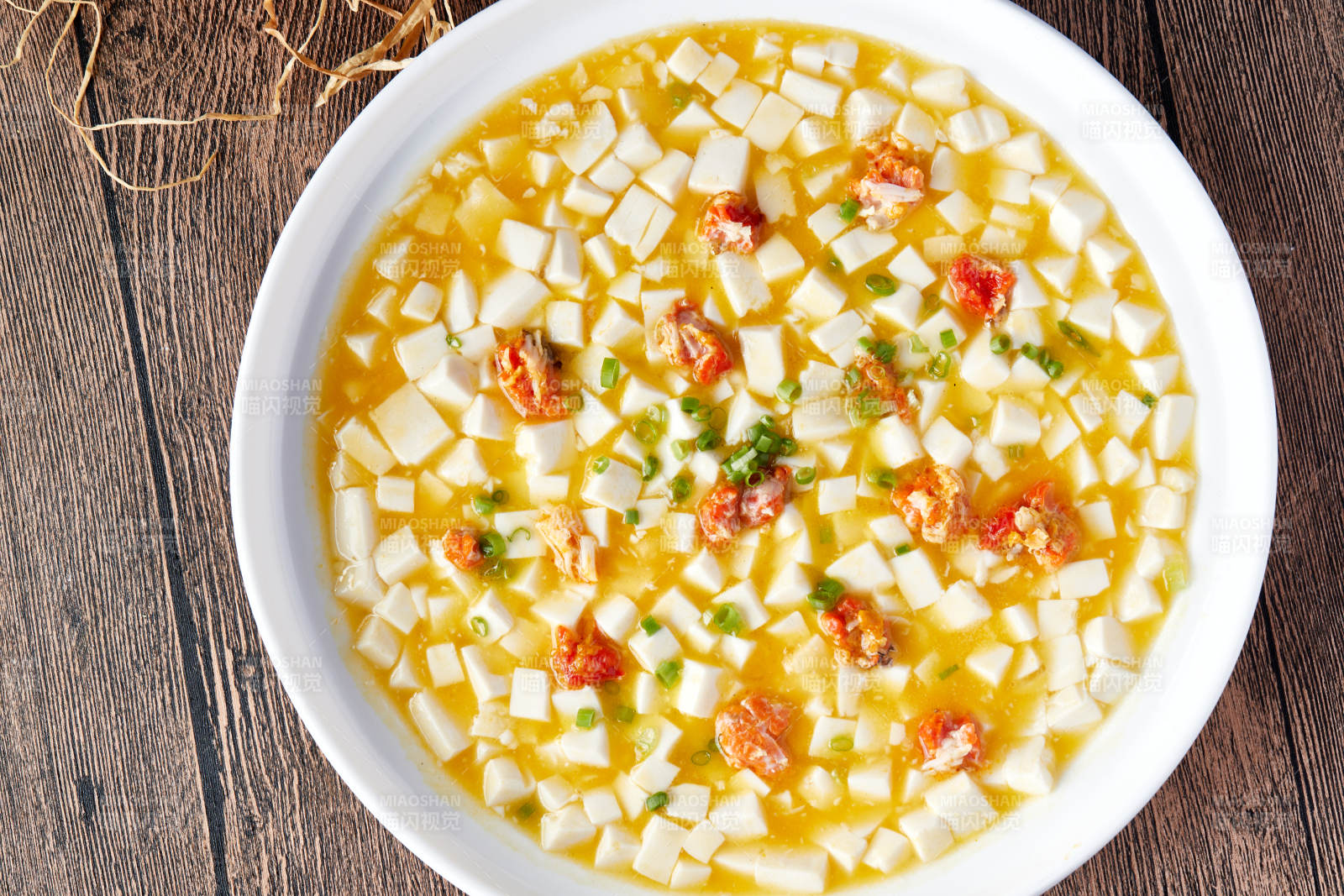 濃湯蟹黃焗豆腐