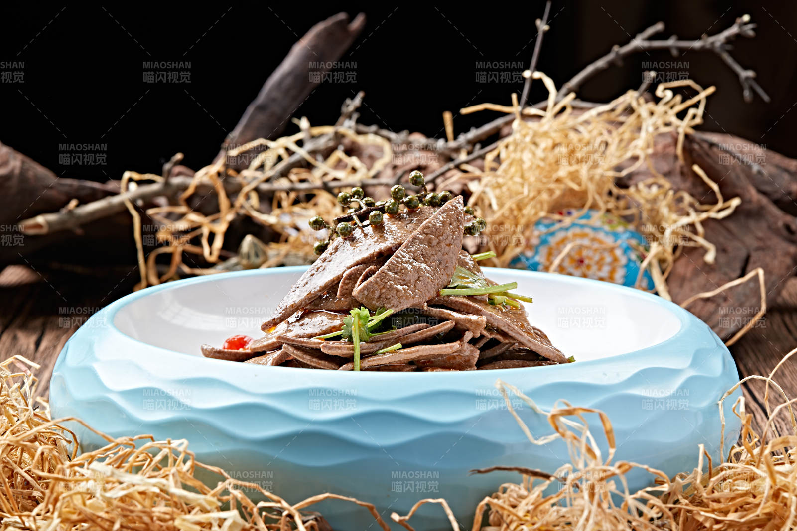 椒麻湘味熘肝尖