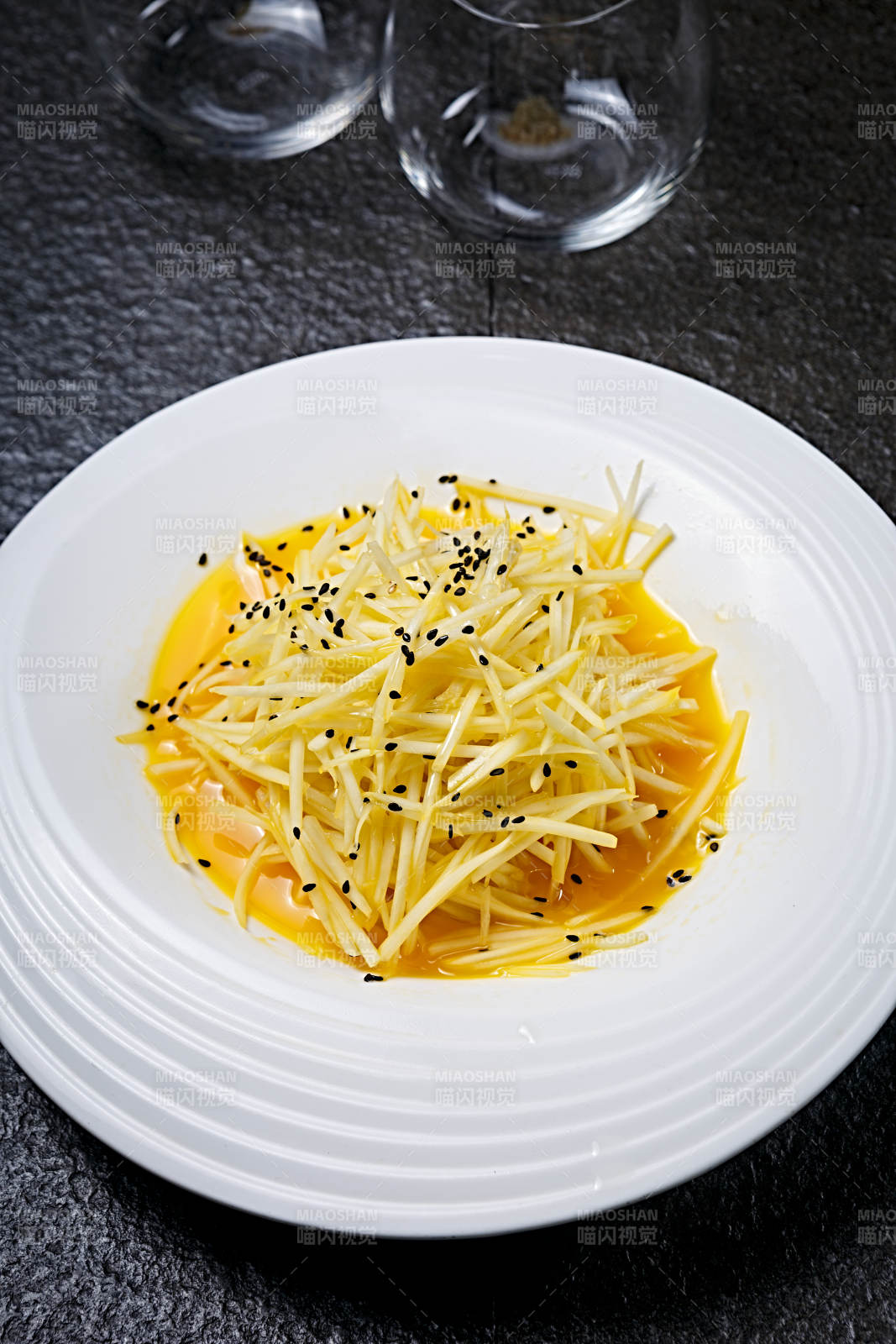 橙汁涼拌爽口木瓜絲