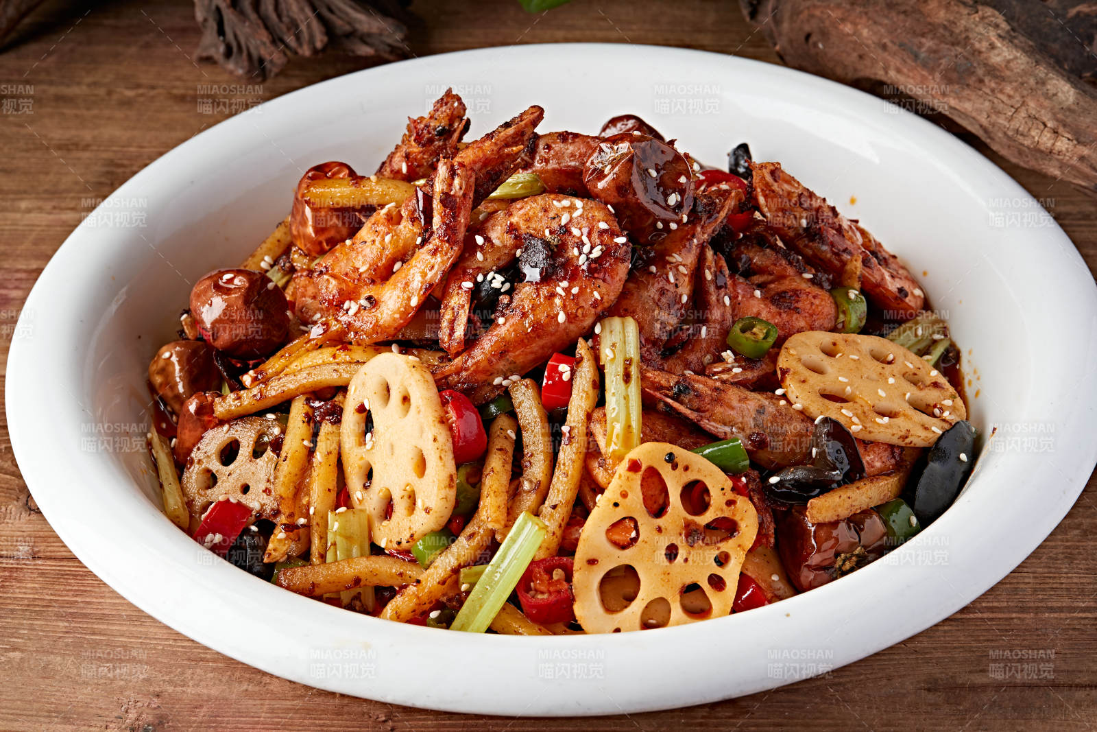 川味麻辣香鍋蝦