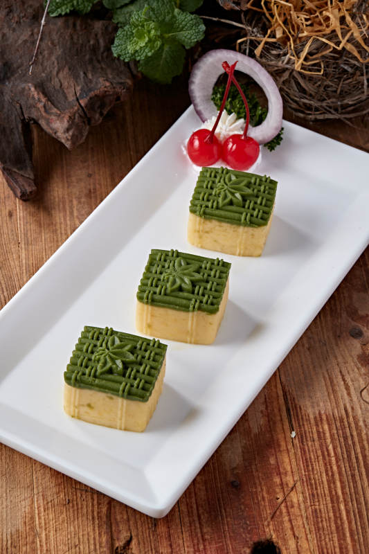 茶餐抹茶豆泥糕