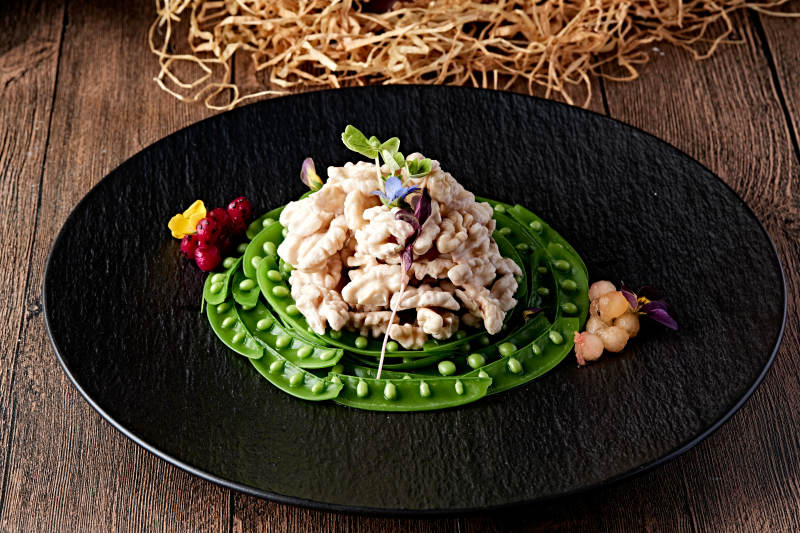 蜜豆鹽水核桃仁