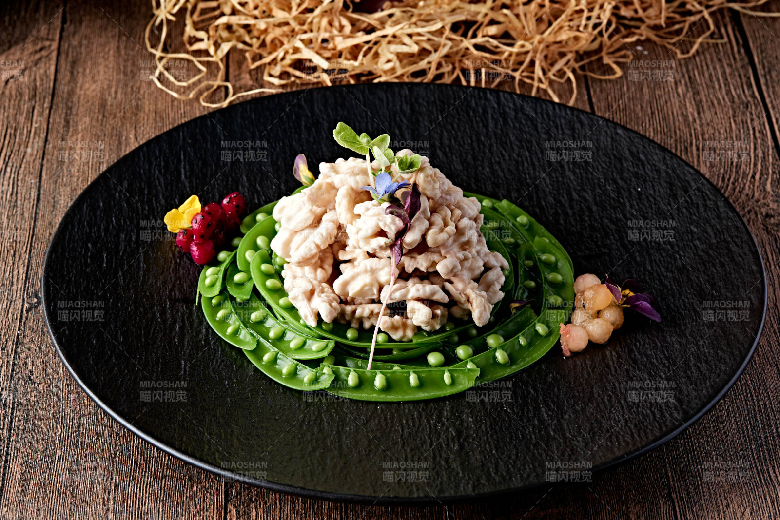 蜜豆鹽水核桃仁