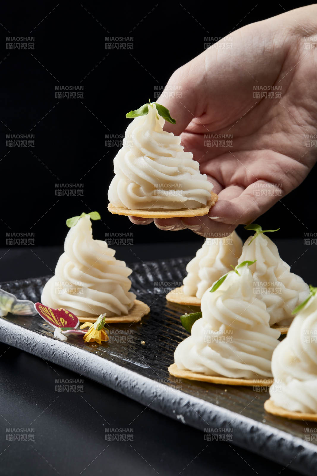 傳統健康美食營養土豆泥配薯片