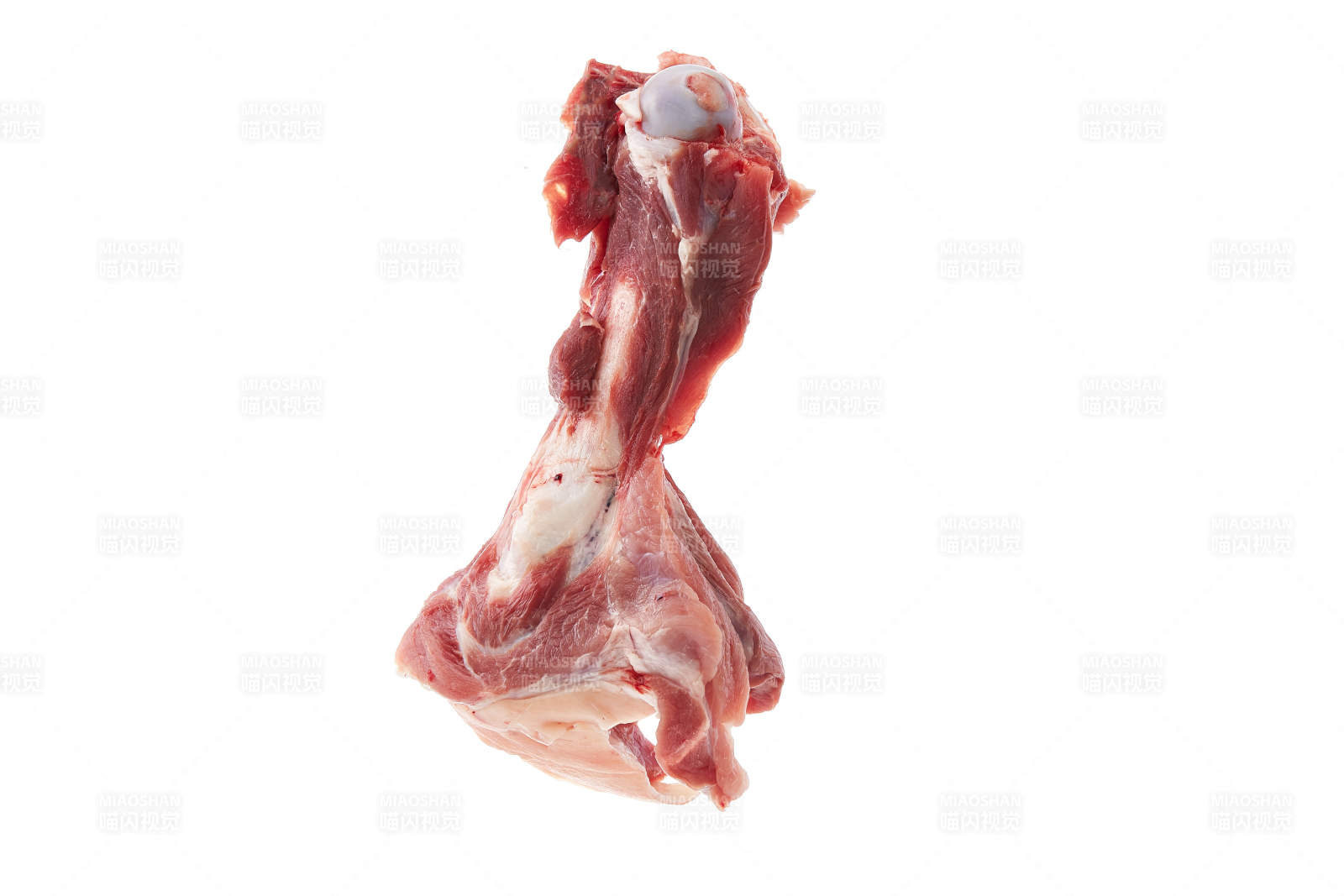 檢疫合格的屠宰生鮮豬肉