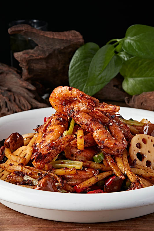 川味麻辣香鍋蝦