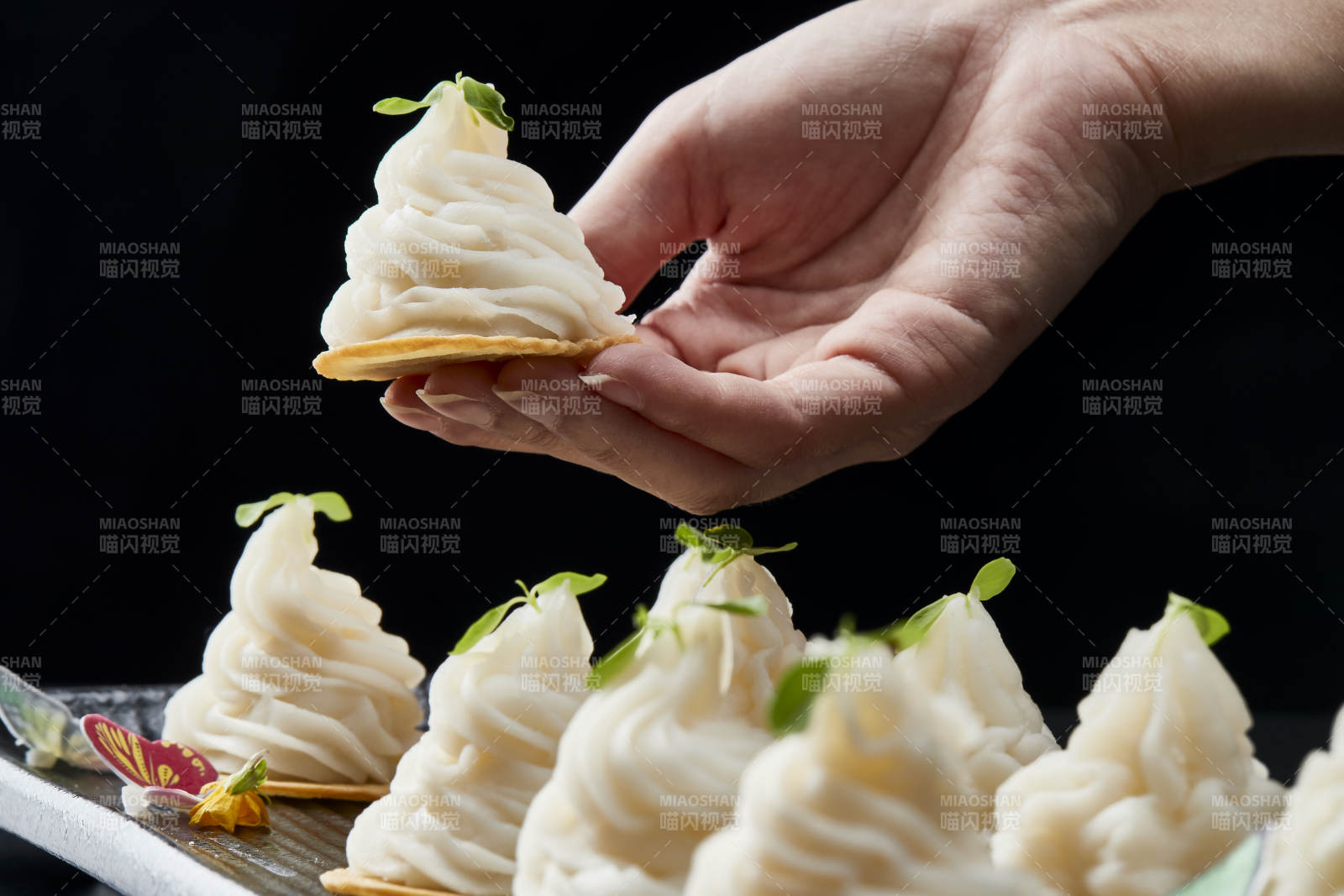 傳統健康美食營養土豆泥配薯片