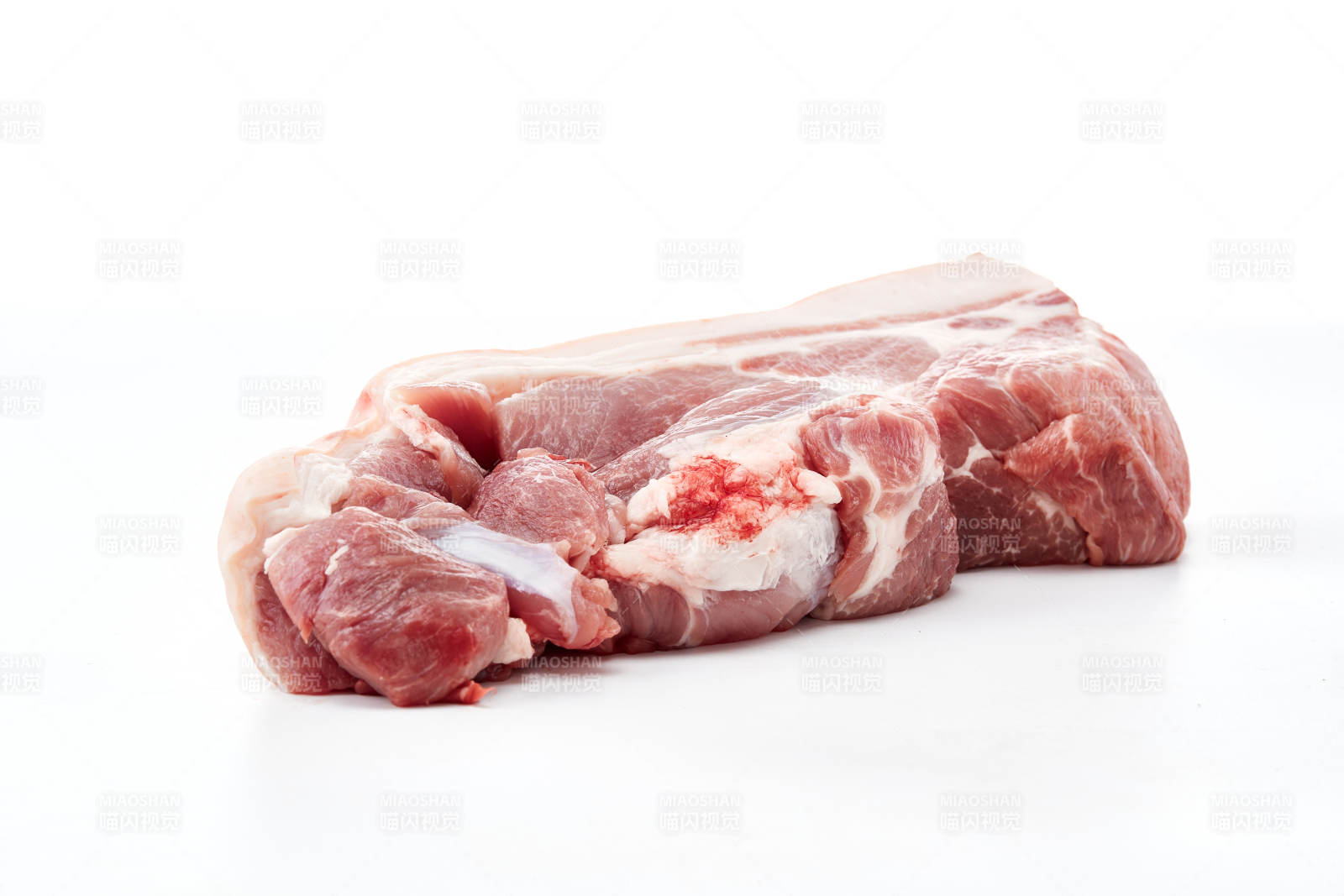 檢疫合格的屠宰生鮮豬肉