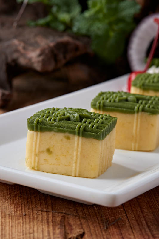 茶餐抹茶豆泥糕