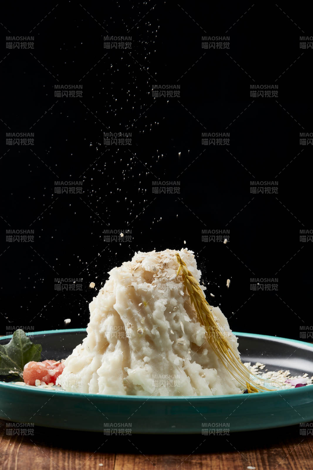 傳統健康美食營養土豆泥配薯片