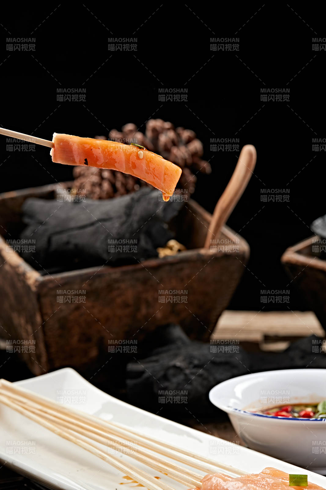 成都串串刺身三文鱼