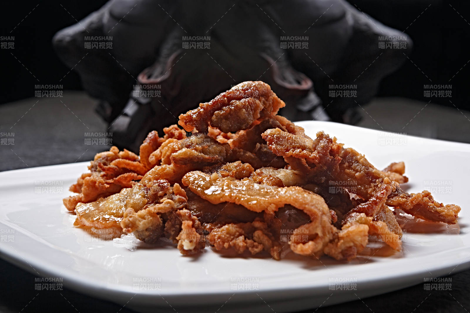 油炸蒜香豬五花