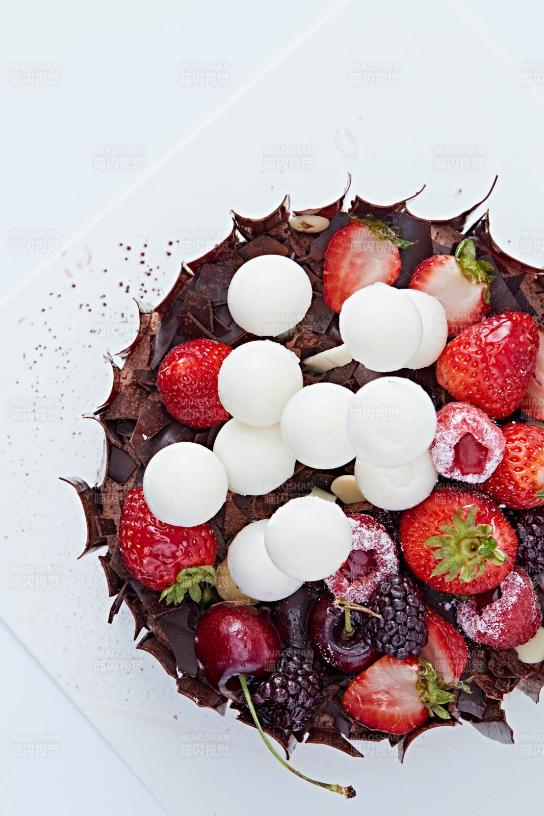 树莓芒果鲜奶慕斯蛋糕